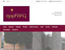 Tablet Screenshot of epiphany-gatesny.org